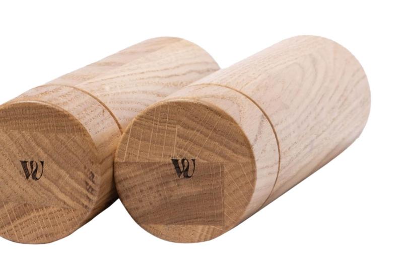 Woodsea Upside Down Oak - Oak wooden pepper mill Ø5.4x22.5 cm 1208971592