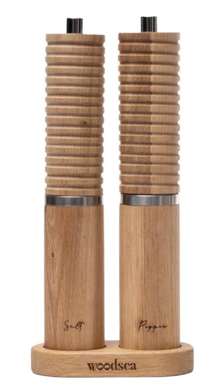 Woodsea Spice - Oak Wood Pepper Mill Ø5x28 cm 1208971596