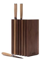 Woodsea Block Walnuss S - Walnussholz Messerblock 13x8 cm 1208971608