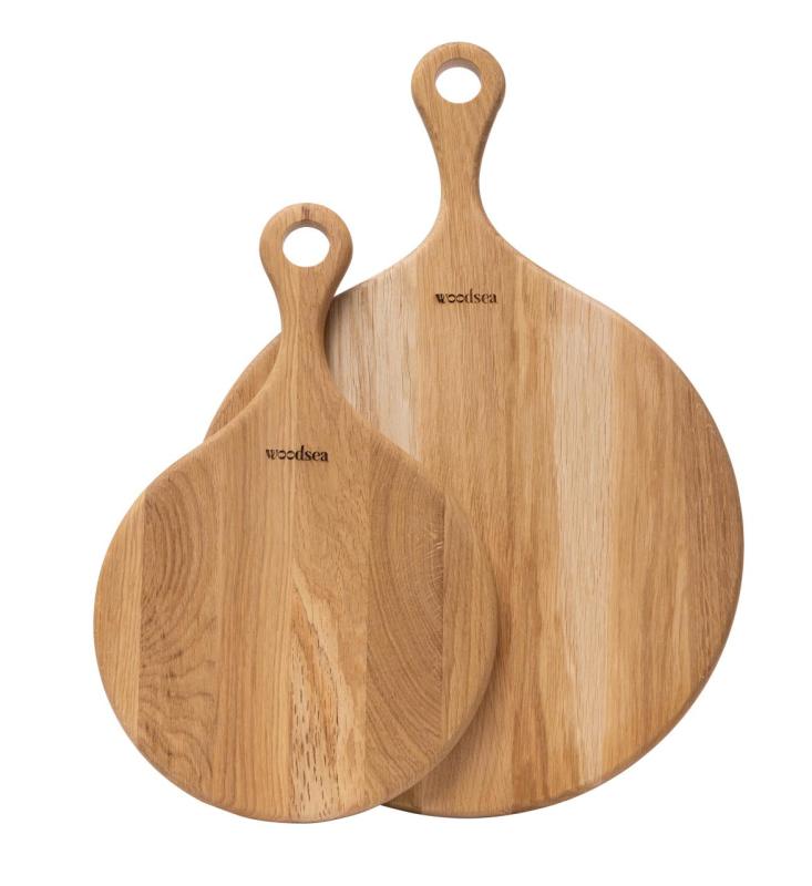 Woodsea Native S - Eichenholz Pizzabrett Rund Ø25x2 cm 1208971611