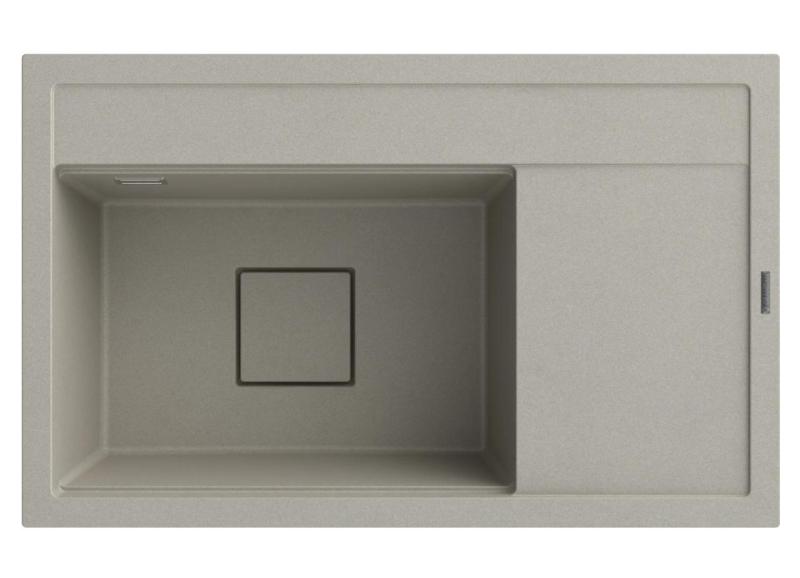 Graniteland Seta Granit Beige Sand Einbauspüle 80x50 cm1208971620