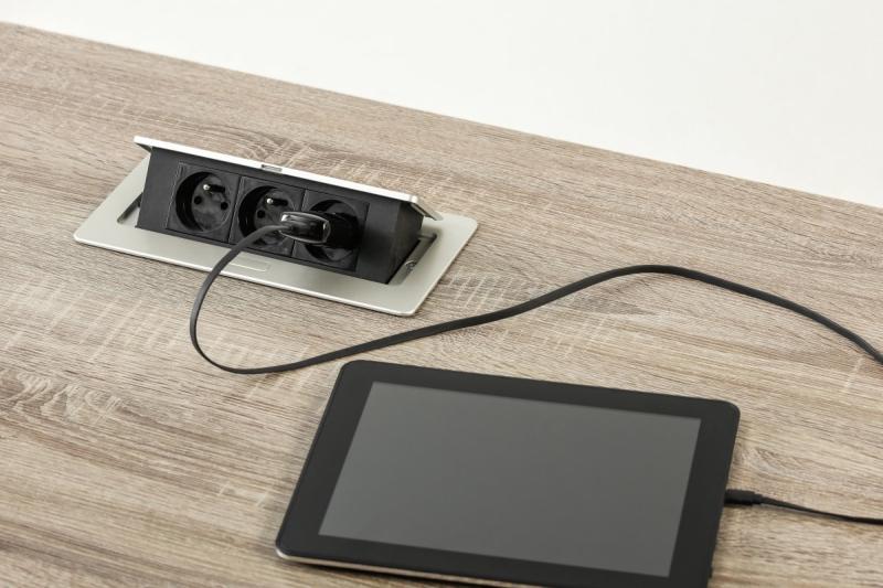 SOFT ausziehbare Steckdose, Stromkabel 1,5m