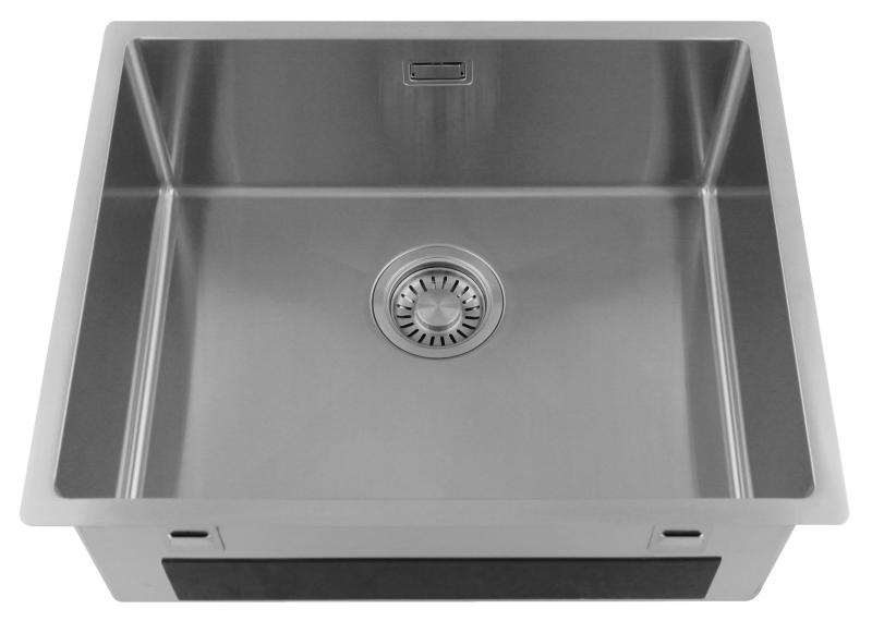 Pure.Sink Luxion Edelstahlspüle 50 x 40 cm Unterbau, flächenbündiger Einbau und Aufsatz  PLX5040-02