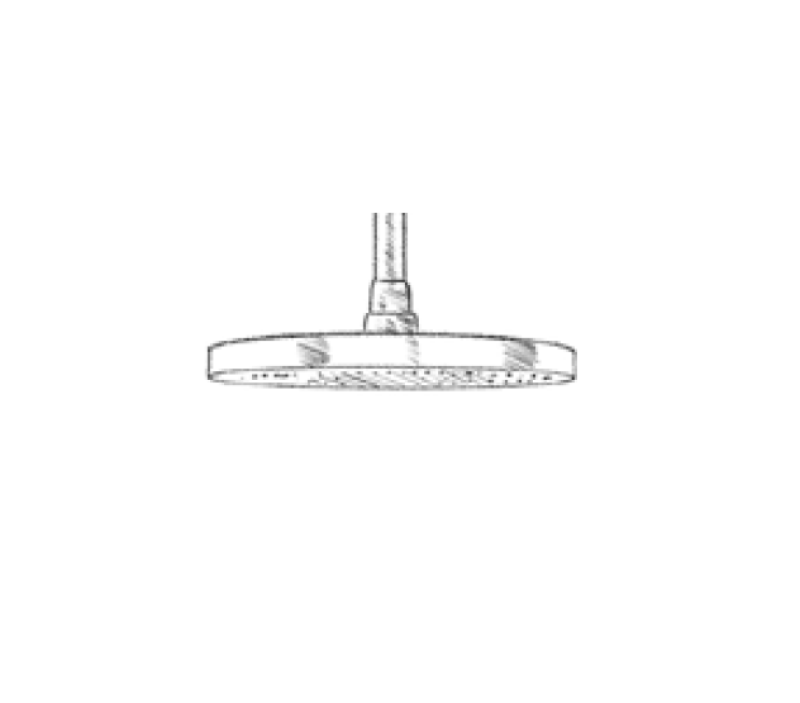 MURO TUA Kopfbrause 200 mm Chrom M1.BA2.S.CR