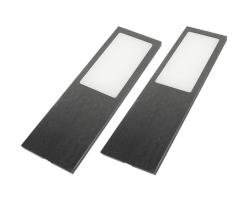 Indux Solin Küche Aufbau Multi Tone LED Set 2 Spots x 3,6 W Gun Metal 1208972352