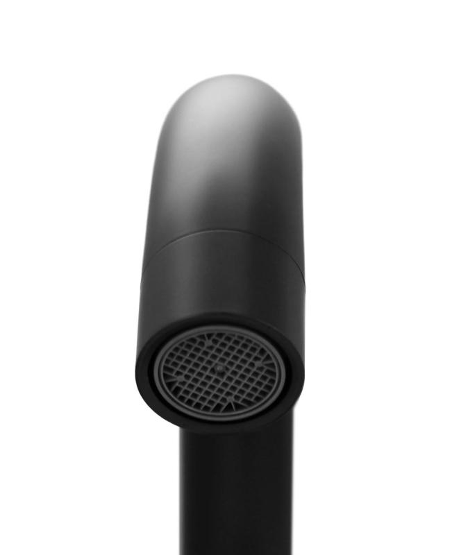 Aquanello Casa Küchenarmatur Schwarz mit Oberhebel BL-1202-CS