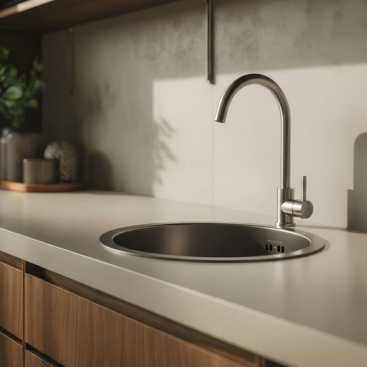 Runde Formen in der Küche